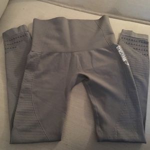 Gymshark High Waisted Seamless Leggings Grey